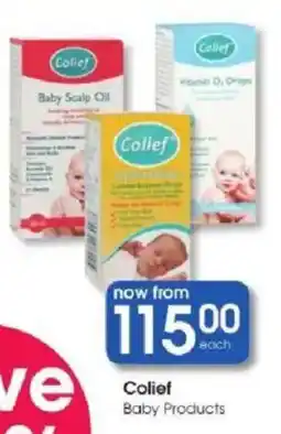 Clicks Colief Baby Products offer