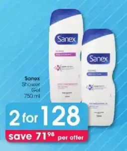 Clicks Sanex Shower Gel offer