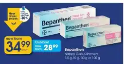 Clicks Bepanthen Nappy Care Ointment offer