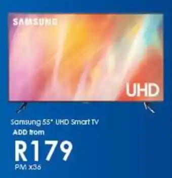 Samsung 55" UHD Smart TV
