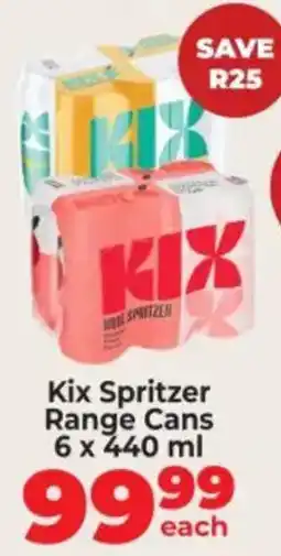 Food Lover's Market Kix Spritzer Range Cans offer