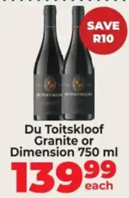 Food Lover's Market Du Toitskloof Granite or Dimension offer