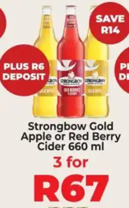 Food Lover's Market Strongbow Gold Apple or Red Berry Cider offer