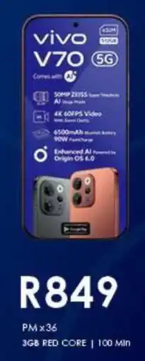 Chatz Connect vivo V70 5G offer