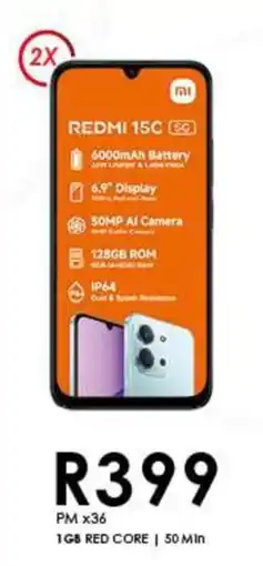 Chatz Connect REDMI 15C 5G offer