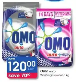 Clicks Omo Auto Washing Powder offer