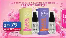 Clicks Being Kind Hair Perfume offer