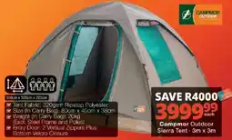 Checkers Campmor Outdoor Sierra Tent offer