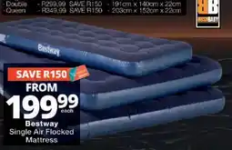 Checkers Bestway Single Air Flocked Mattress offer