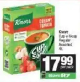 SuperSpar Knorr Cup-a-Soup Regular Assorted offer