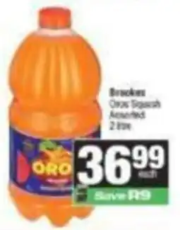 SuperSpar Brookes Oros Squash Assorted offer