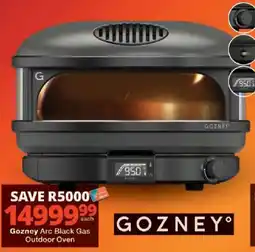 Checkers Gozney Arc Black Gas Outdoor Oven offer