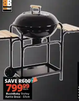Checkers BushBaby Trolley Kettle Braai offer