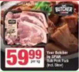 SuperSpar Your Butcher Bulk Pork Pack offer