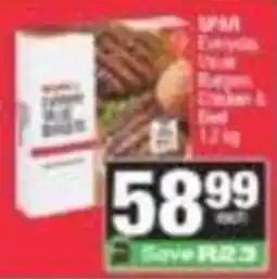 SuperSpar SPAR Everyday Value Burger Chicken & Beef offer