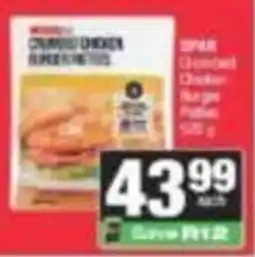 SuperSpar SPAR Crumbed Chicken Burger Patties offer