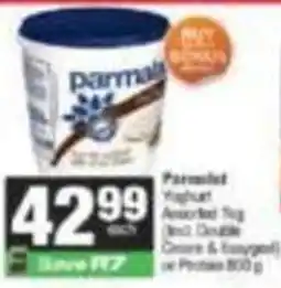 SuperSpar Parmalat Yoghurt Assorted offer