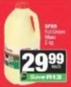 SuperSpar SPAR Full Cream Milk offer