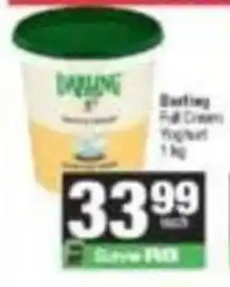 SuperSpar Darling Full Cream Yogurt offer