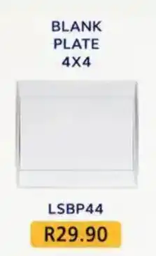 Laduma Hardware catalogue BLANK PLATE 4X4 offer