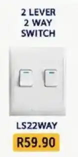 Laduma Hardware catalogue 2 LEVER 2 WAY SWITCH offer