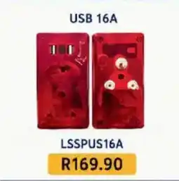 Laduma Hardware catalogue USB 16A offer
