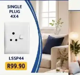 SINGLE PLUG 4X4
