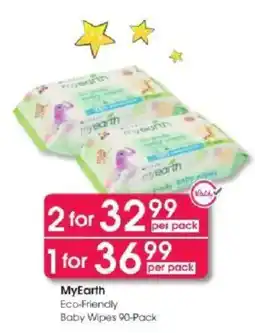 Clicks MyEarth Eco-Friendly Baby Wipes offer