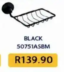 Laduma Hardware catalogue Black Soap Dish offer