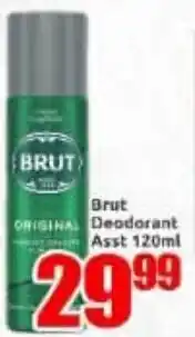 Three Star Cash and Carry Brut Deodorant Original offer