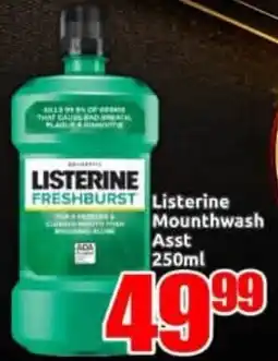 Three Star Cash and Carry Listerine Freshburst offer