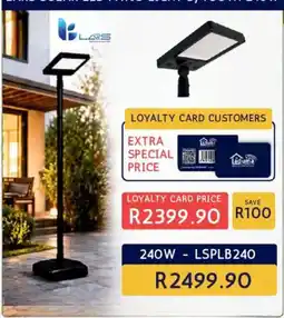 Laduma Hardware catalogue LARS Solar LED Patio Light offer
