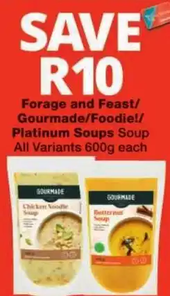Checkers Gourmade Soups offer