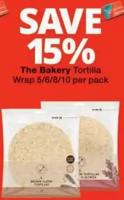 Checkers The Bakery Tortilla Wrap offer