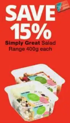 Checkers Simply Great Salad offer