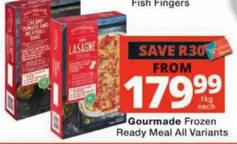 Gourmade Frozen Ready Meal