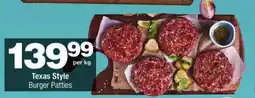 Checkers Texas Style Burger Patties offer