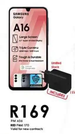 Chatz Connect SAMSUNG Galaxy A16 offer
