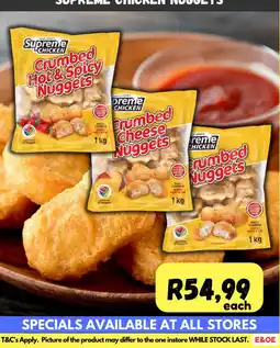 Die Visfabriek Supreme Chicken Crumbed Nuggets offer