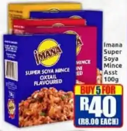 Three Star Cash and Carry Imana Super Soya Mince offer