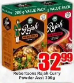Three Star Cash and Carry Robertsons Rajah Curry Powder Assorted offer