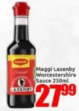 Three Star Cash and Carry Maggi Lazenby Worcestershire Sauce offer