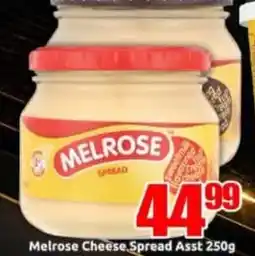 Three Star Cash and Carry Melrose Cheese Spread Assorted offer