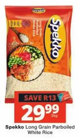 Checkers Spekko Long Grain Parboiled White Rice offer