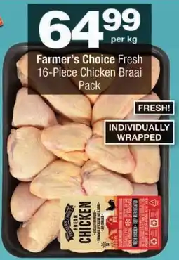 Checkers Farmer's Choice Fresh Chicken offer