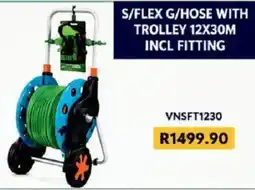 Laduma Hardware catalogue S/FLEX G/HOSE WITH TROLLEY 12X30M INCL FITTING offer