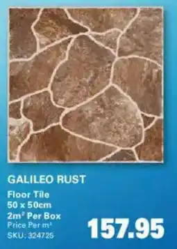 Cashbuild GALILEO RUST Floor Tile offer