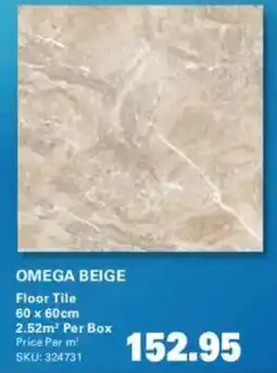 Cashbuild OMEGA BEIGE Floor Tile offer