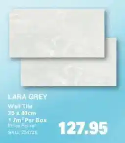Cashbuild LARA GREY Wall Tile offer