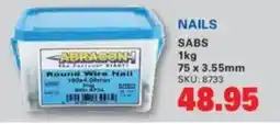 Cashbuild ABRAGON Round Wire Nail offer